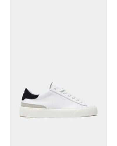 Date Sneake snequa sneaker / black - Blanc