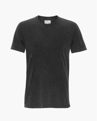 COLORFUL STANDARD Classic T Shirt Faded - Nero