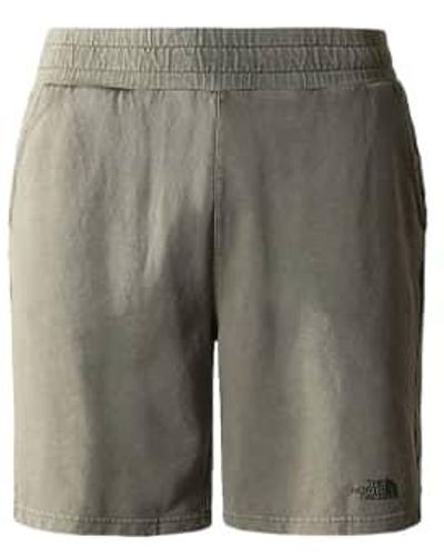 The North Face Pantalones cortos hombre heritage dye new taupe - Gris