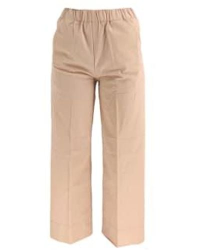 TRUE NYC Penny Canvas Trousers Supetima Woman Power 26 - Natural