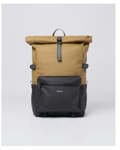 Sandqvist Ruben multi marsh rucksack - Gelb