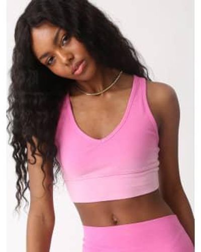 Electric and Rose And Allegra Sports Bra L - Pink