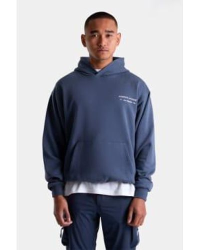 Android Homme Hoodie localisation - Bleu