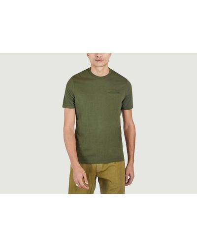 JAGVI RIVE GAUCHE Cotton T Shirt - Verde