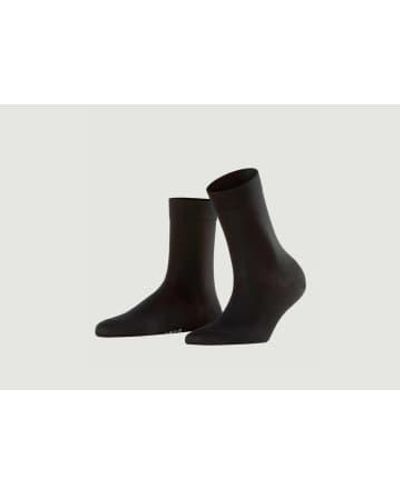 FALKE Calcetines touch - Negro