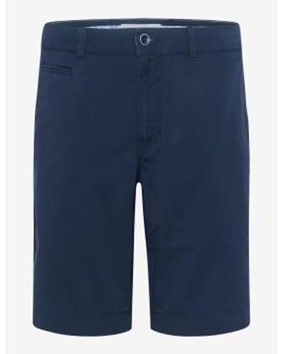 Brax Marina bari chino shorts - Azul