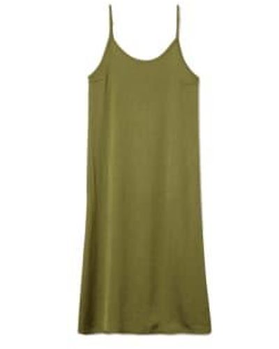 American Vintage Vestido Widland Thyme - Verde