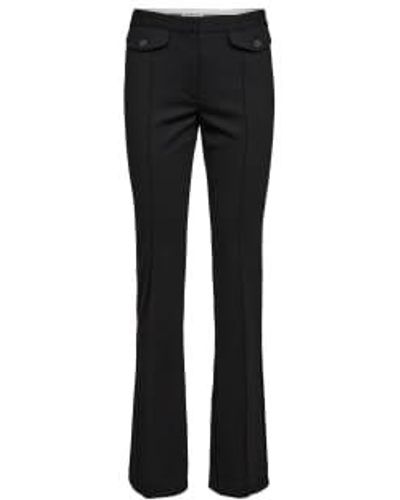 Designers Remix Zoe Slim Trousers 40 - Black