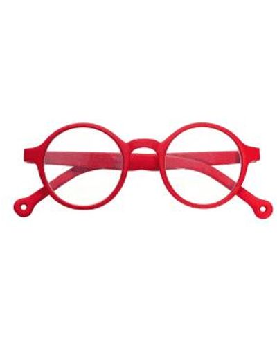 Parafina Eco Friendly Reading Glasses Jucar Rubber - Red