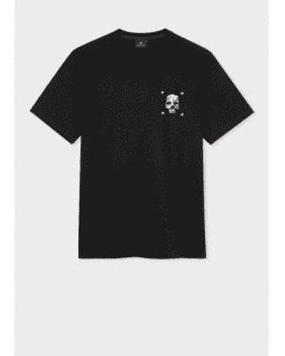 Paul Smith T-shirt graphique du crâne noir