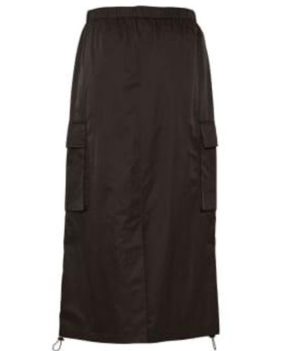 B.Young Bydatine cargo skirt negra - Negro