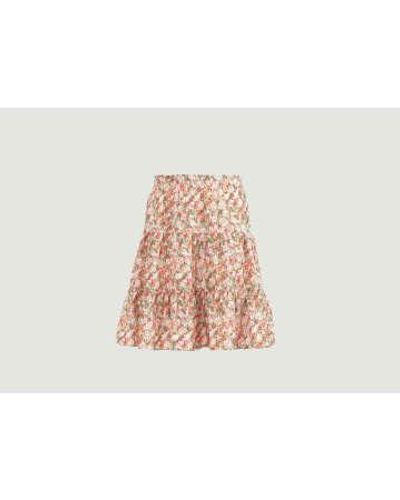 See By Chloé Flowery Mini Skirt - Rosa