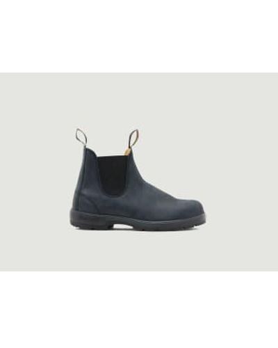 Blundstone Anthracite Classic Chelsea Boots - Blu