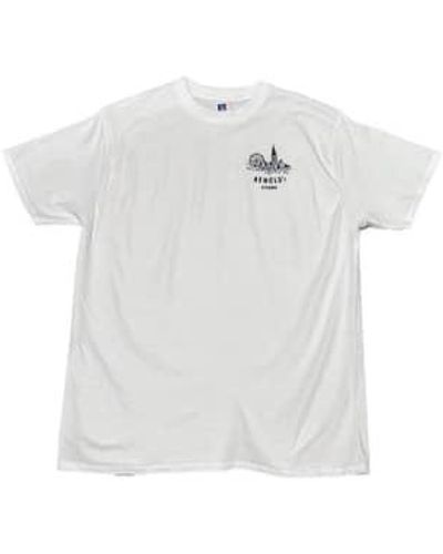 ARNOLD's Skyline T-shirt L - White