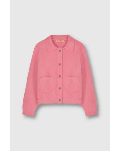 Rino & Pelle Bubbly Boxy Jacket Flamingo - Pink