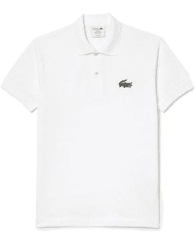 Lacoste X Netflix Polo Shirt Print Elite S - White