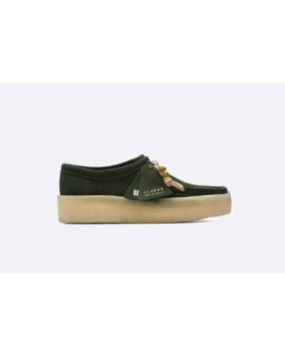 Clarks Wmns Wallabee Cup 37 / - Green