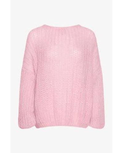 Noella Joseph Mix Sweater L/xl - Pink