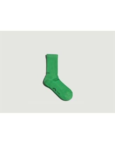 Socksss Chaussettes en coton biologique Applebottom - Vert