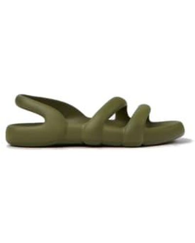 Camper Flache sandale nkochen - Grün