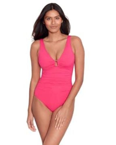 Ralph Lauren Beach Club Swimsuit - Pink