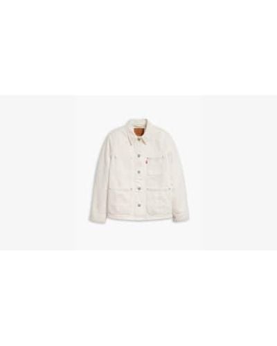 Levi's Its Ecru Time Iconic Jacket M - White