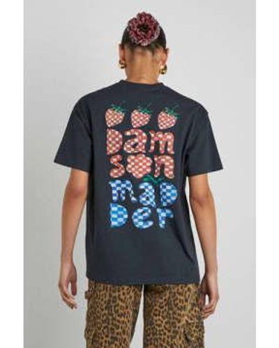 Damson Madder : T-shirt Berry Jam - Bleu