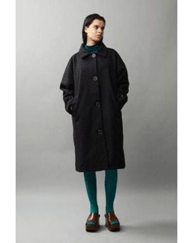 Welter Shelter Manteau BB Overcoat Techwool Navy - Multicolore
