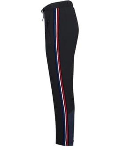 Être Cécile Gros Grain Stripe Crop Retro Track Pant M / Navy Red Female - Blue
