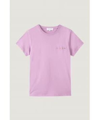 Maison Labiche Shine and lever t-shirt - Rose