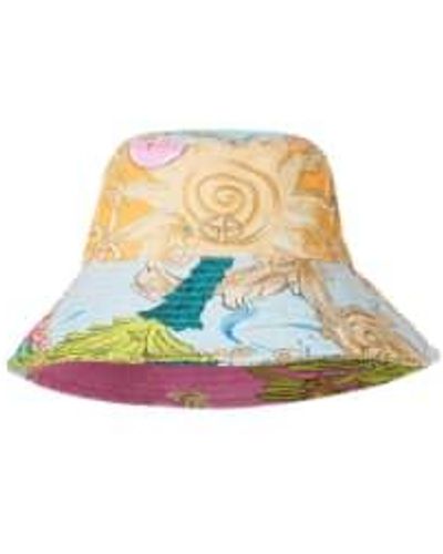 Goldbergh Horizon Bucket Hat In Miami Magic - Multicolore