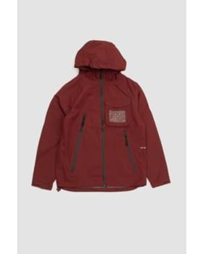 Pop Trading Co. Oracle Jacket Fired Brick - Rosso