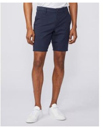 PAIGE Rickson Trouser Shorts In Deep Anchor M205374 6781 - Blu
