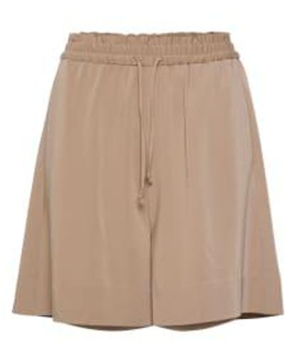 Inwear Questiw Shorts Beige Uk 12 - Natural