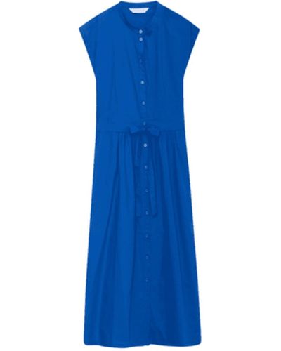 Compañía Fantástica Midi Dress - Blue