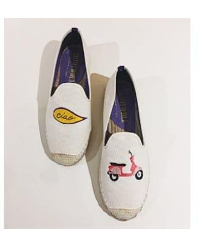 Calita Shoes Alpargatas vespa ciao zapatos - Neutro