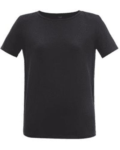 Weekend by Maxmara Navy Multif T Shirt - Black