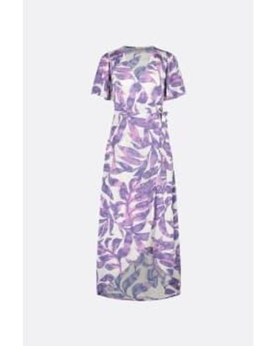 FABIENNE CHAPOT Dusty Love Leaf Archana Dress - Purple