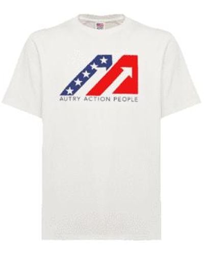 Autry Iconic Action Tee L - White