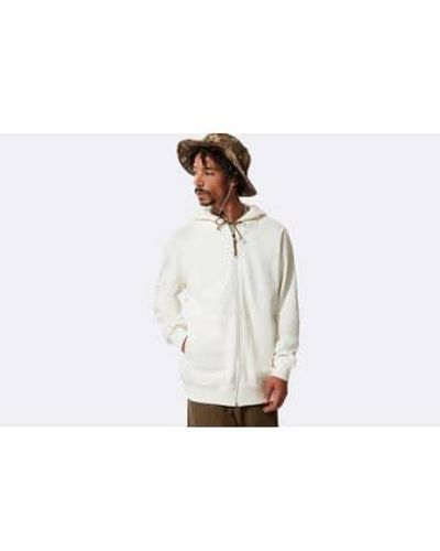 The North Face Heritage Graphic Hoodie Gardenia - Bianco