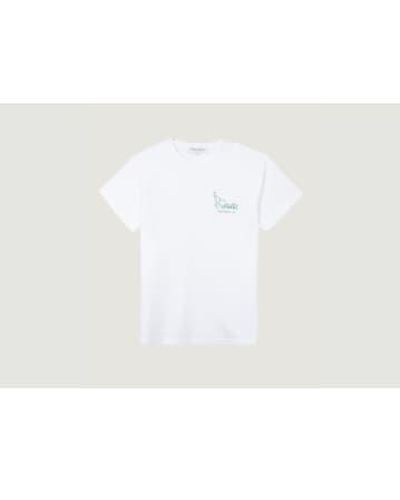 Maison Labiche Wildlife X Popincourt Camiseta - Blanco