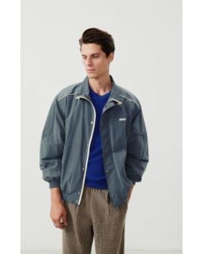 American Vintage Lazy Jacket Storm - Blu