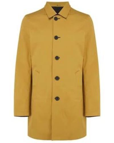 Guards London Montague And Gold Reversible Mac - Giallo