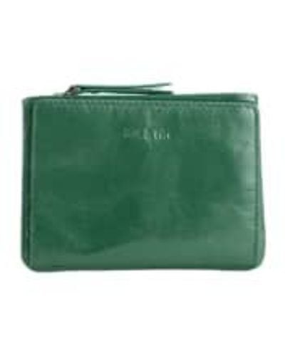 Nat & Nin Wallet Soly Cedar Leather - Green