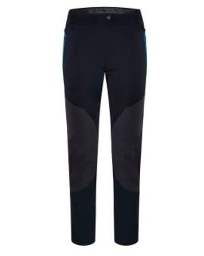Montura Vertigo tekno pantalon noir / céleste - Bleu