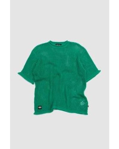 Manastash Mesh Summer Sweater L - Green