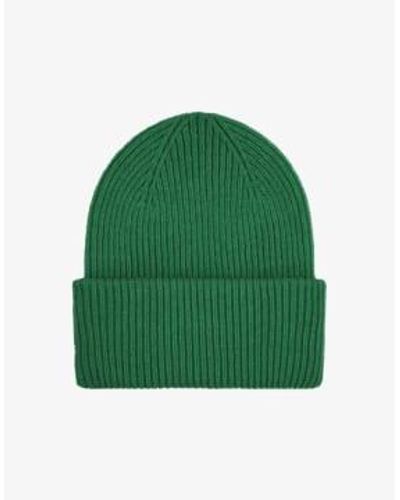 COLORFUL STANDARD Kelly Merino Wool Hat One Size - Green