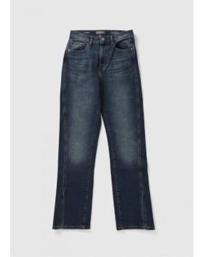 DL1961 S Emilie Straight Ultra High Rise Vintage 31' Jeans - Blue