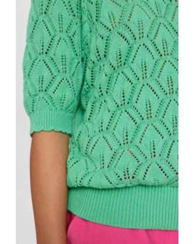 Numph Nicka Spruce Sweater - Verde