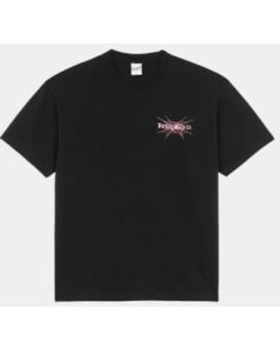 POLAR SKATE Spiderweb t -shirt - Schwarz